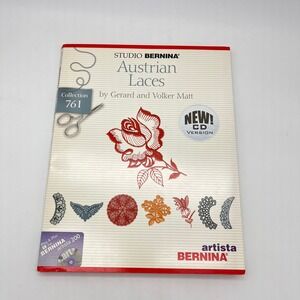 Studio‎ Bernina Austrian Laces Embroidery Designs Collection 761 CD
